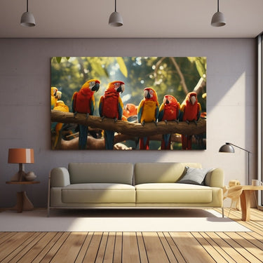 Painting with Parrots